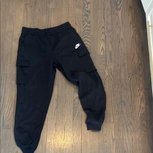 Nike Kids Black Cargo Joggers